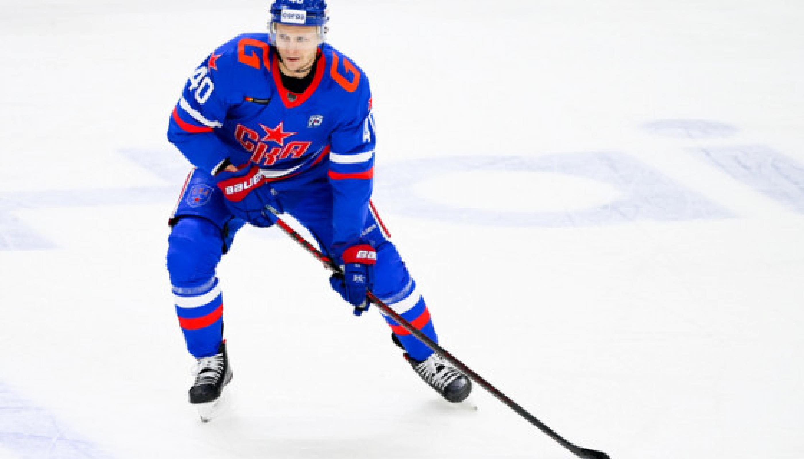 Форвард СКА Евгений Кетов завершил карьеру